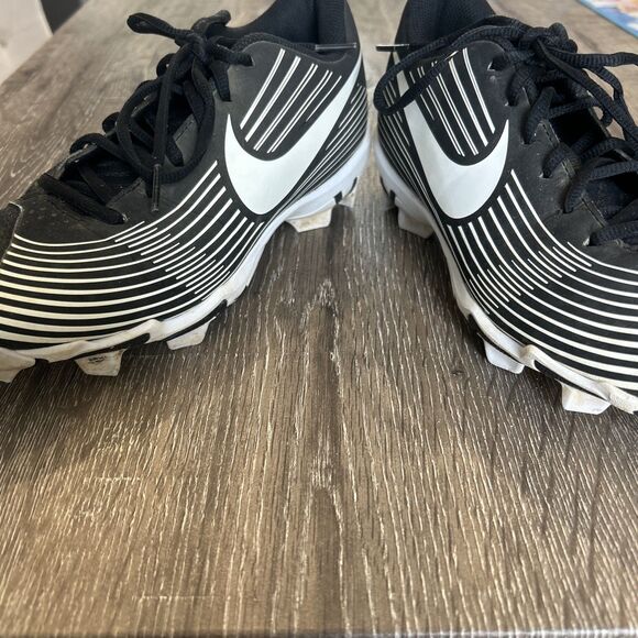 Nike Women's Softball Cleats Size 7 Hyperdiamond 4 Keystone Black CZ5918-010 - Picture 7 of 8
